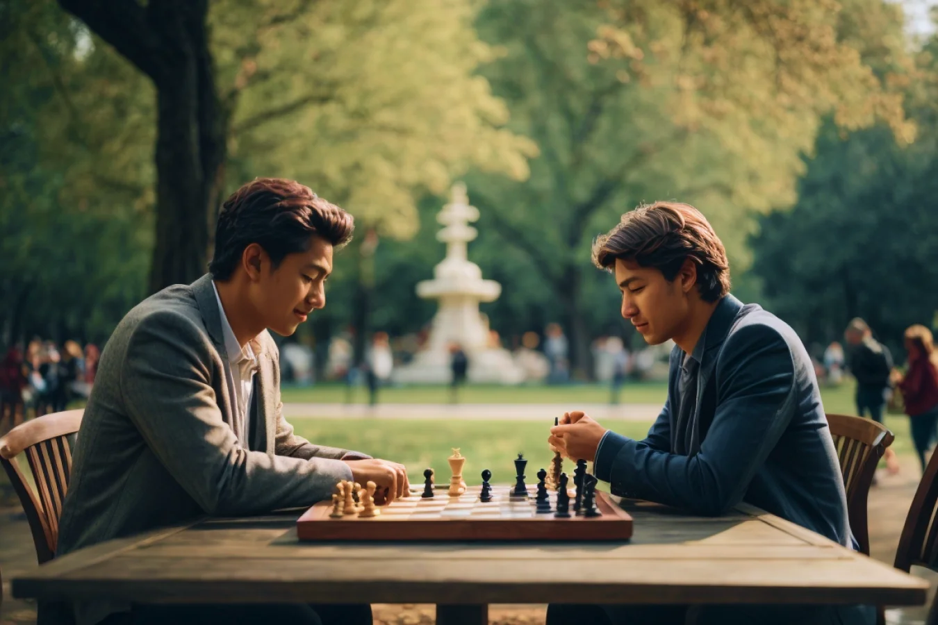 Chess board game activity